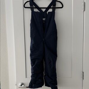 Lands' End Navy Winter Ski/Snow Bib